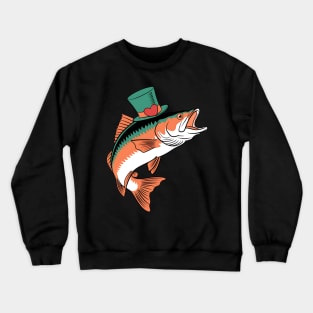 St.Patrick’s Day Fishing Fun Hunt for the Shamrock Crewneck Sweatshirt